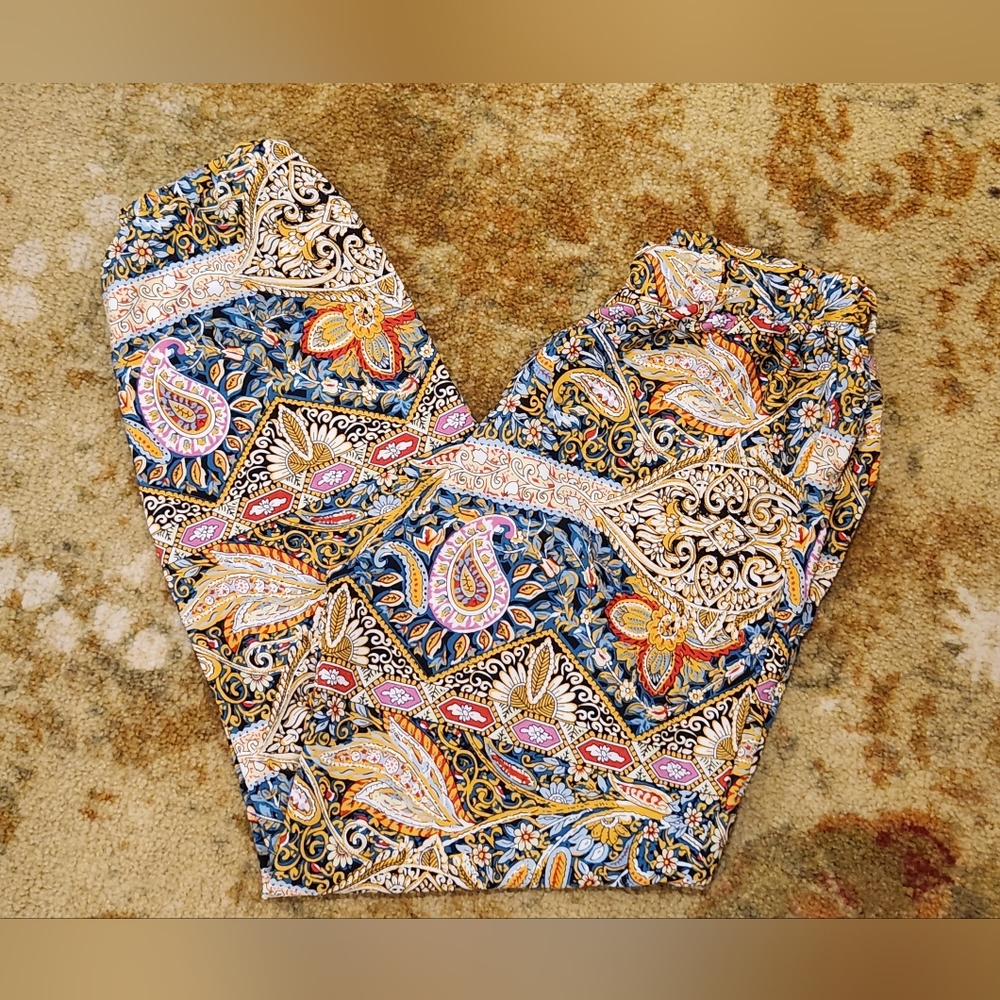 EMERY ROSE Paisley Print TaperedPants NWOT - Picture 6 of 6